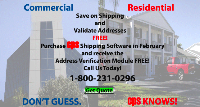 Limited Time Offer for CPS Shipping Software...