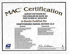 Multiple Carrier Shipping Software Achieves MAC Certification Supporting a Long List of USPS Services