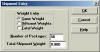 Shipment Processing Screen #2